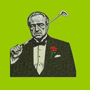 The Godfather Embroidery Design
